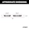 Aries AscentStep 5-1/2" x 75" Black Steel Running Boards (No Brackets) 2057975 - alternate 8
